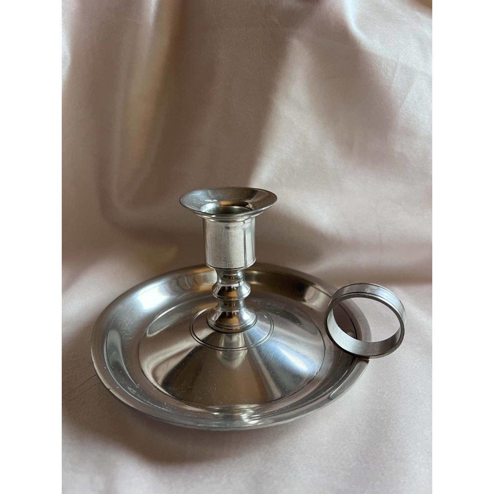 Stieff Pewter Candle Holder